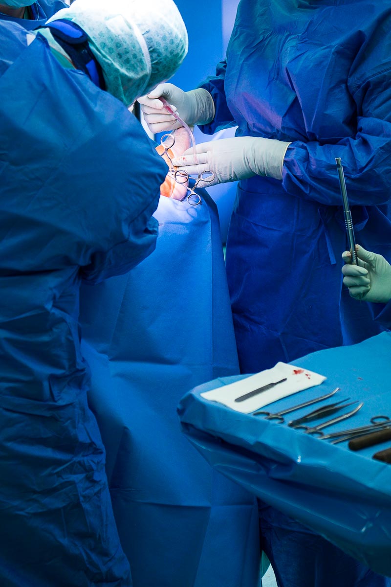 Operation  im Evangelischen Krankenhaus Düsseldorf