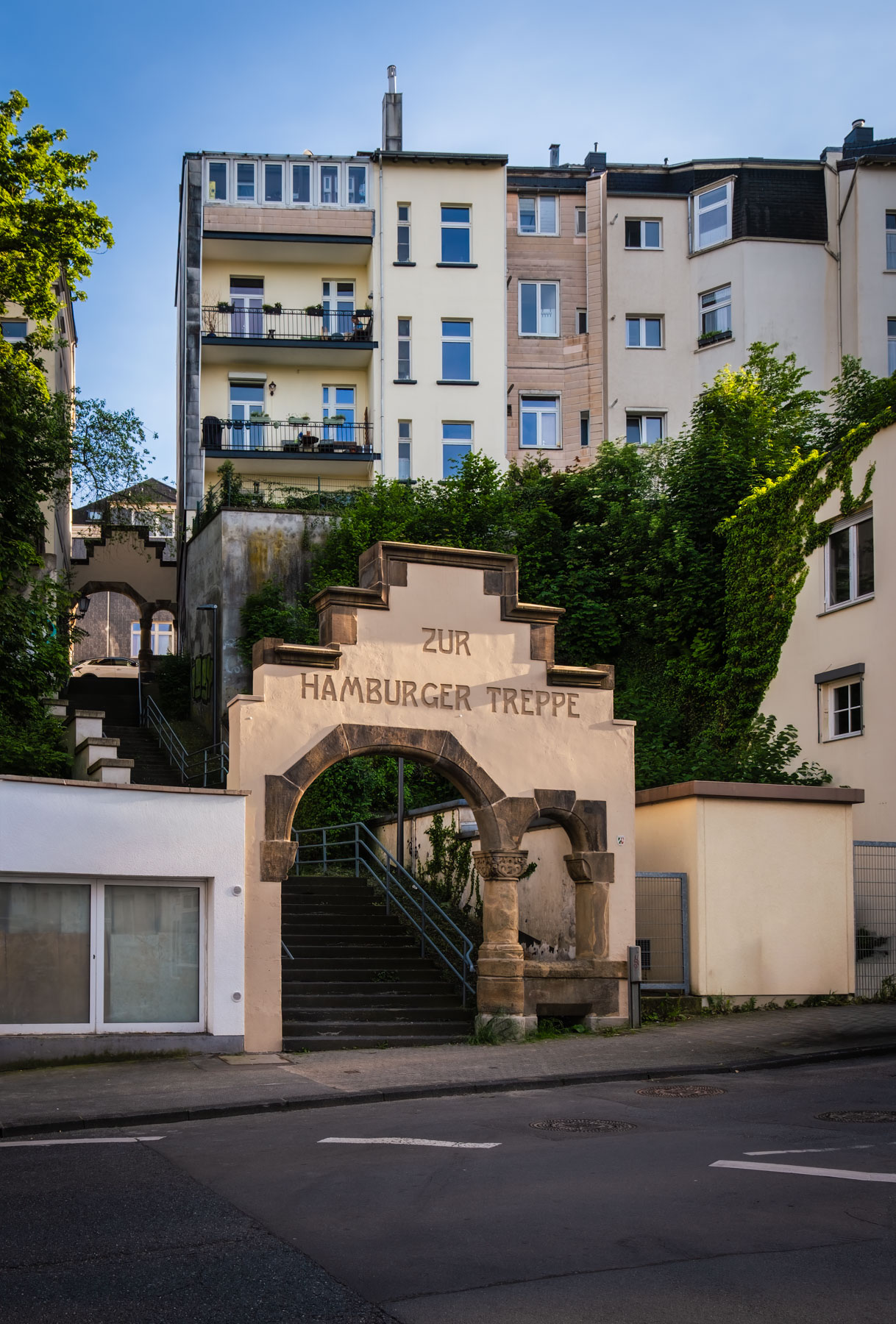 Hamburger Treppe in Elberfeld