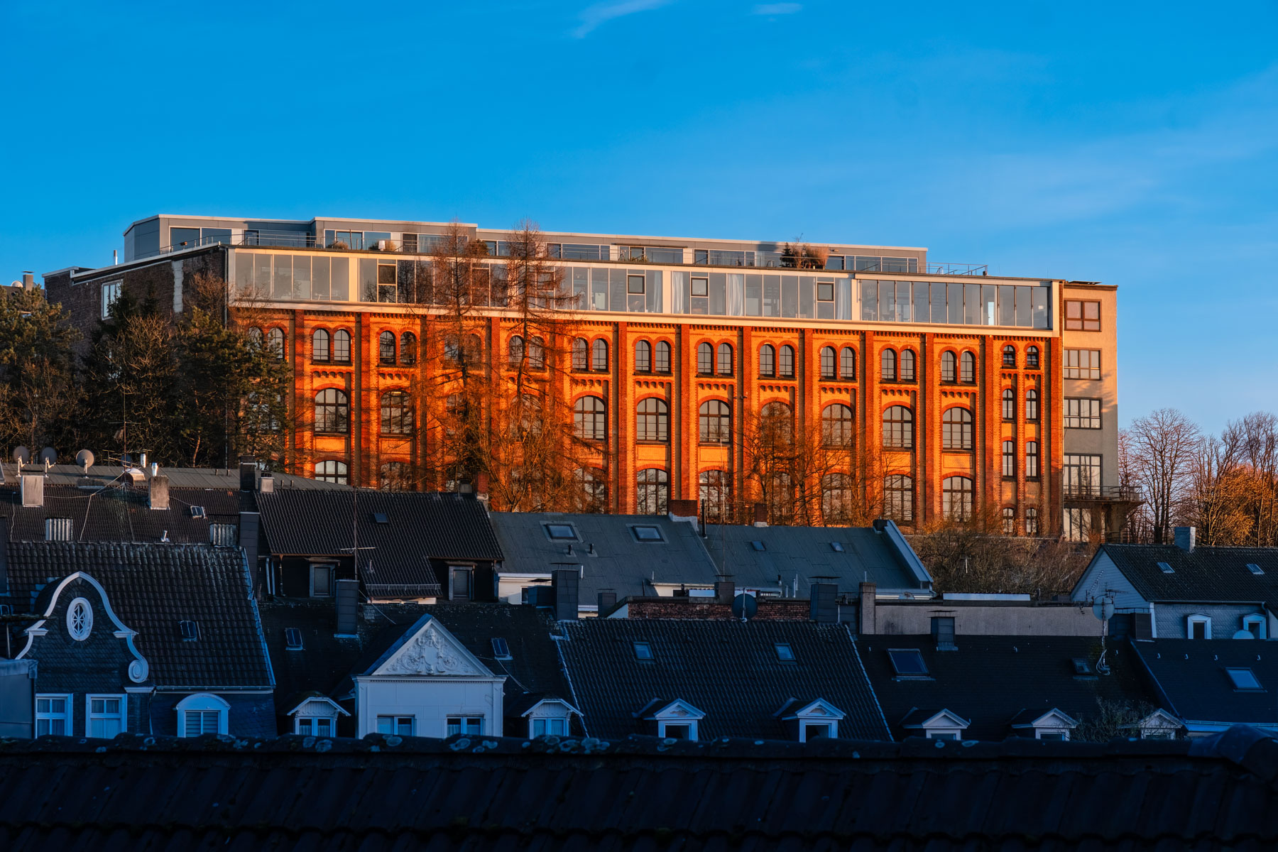 Ehemalige Schnürriemen Fabrik Arthur Huppertsberg am Engelnberg in Wuppertal, Deutschland