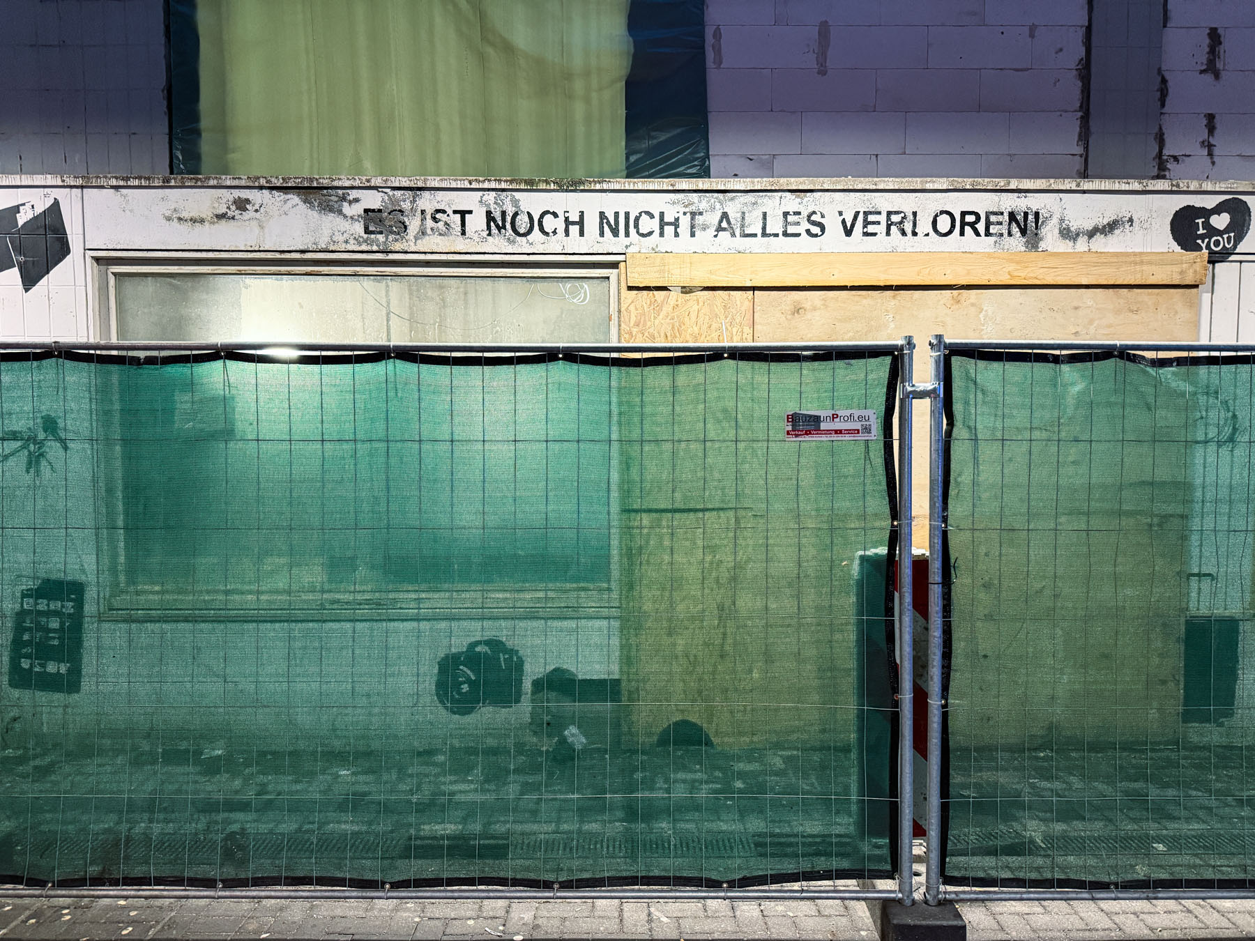 Es ist noch nicht alles verloren