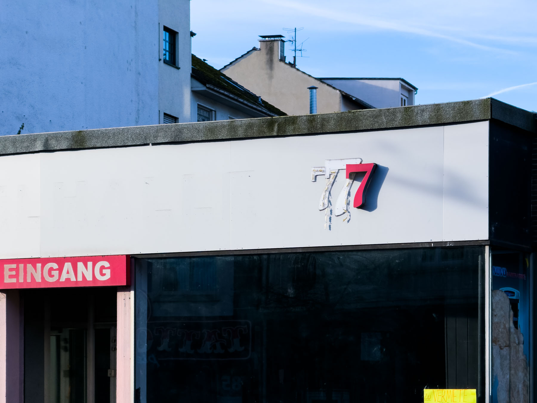 Leerstehende Spielhalle in Wuppertal Elberfeld